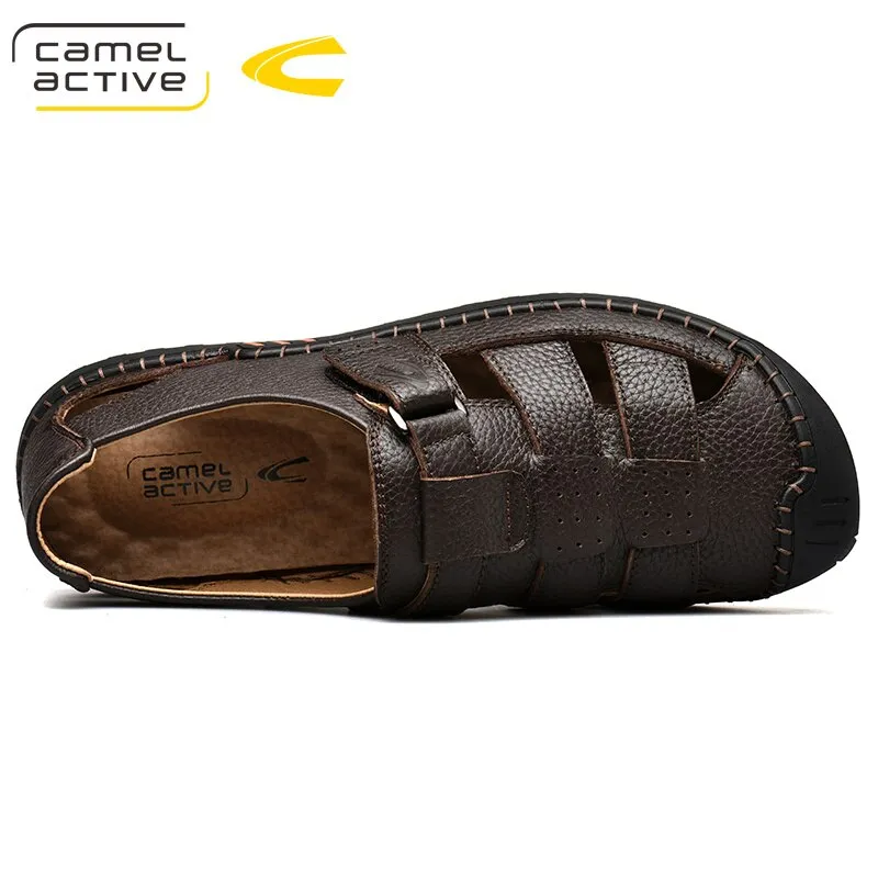 ALCUBIEREE Mens Closed Toe Sandals