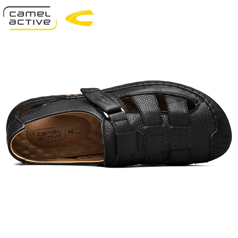 ALCUBIEREE Mens Closed Toe Sandals
