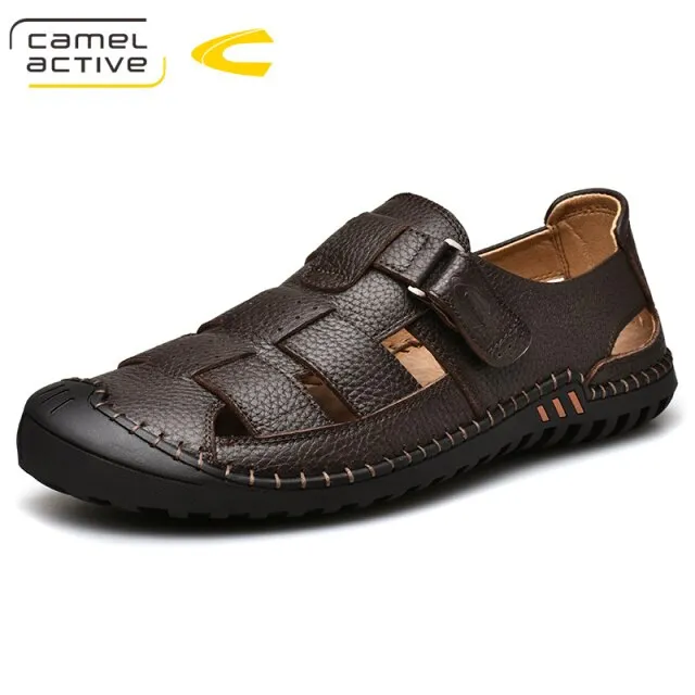 ALCUBIEREE Mens Closed Toe Sandals