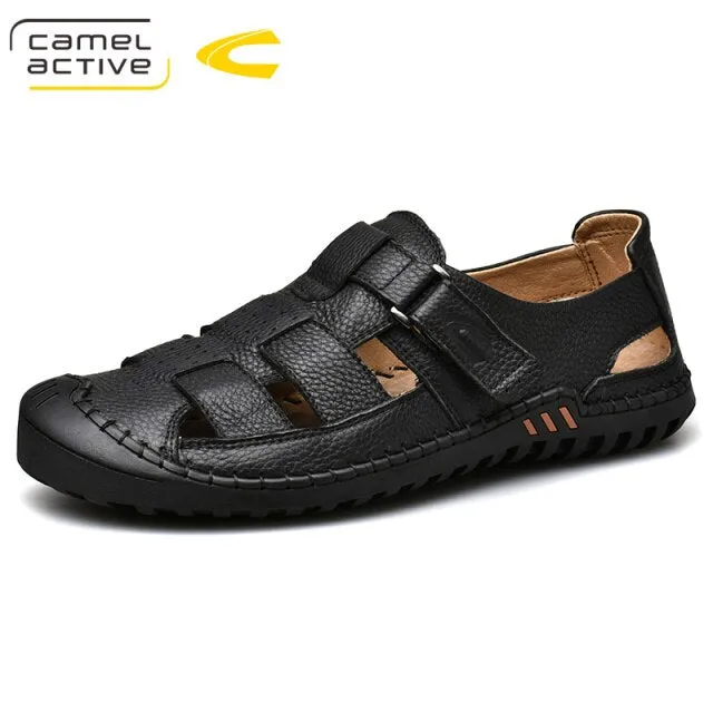 ALCUBIEREE Mens Closed Toe Sandals
