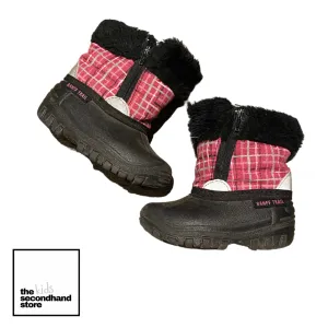 Baby Girl Winter Boots Size 6