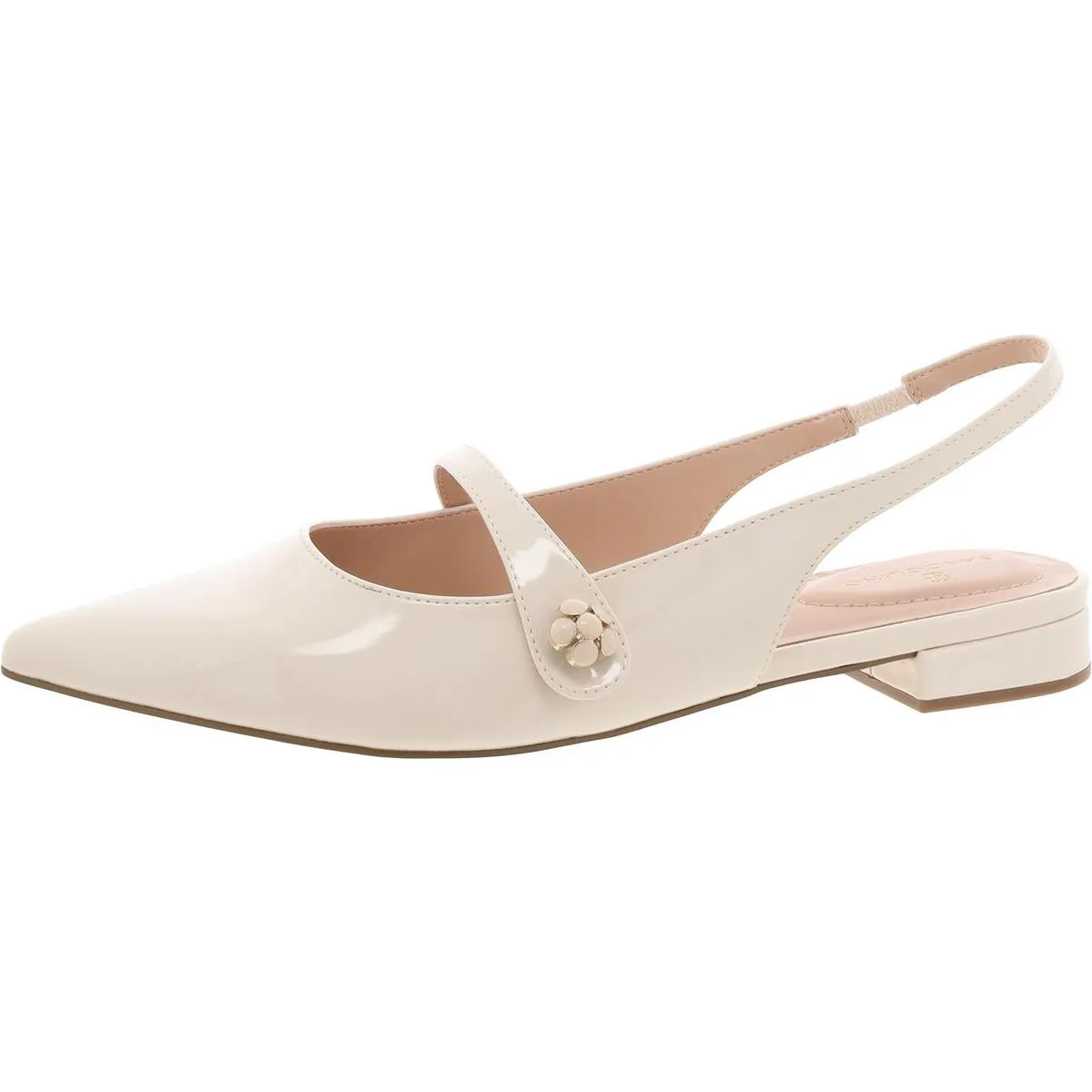 Bandolino Womens Aubriana 3 Patent Mary Jane Slingbacks