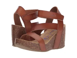 Blowfish Hapuku Wedge Sandal Scotch Dyecut PU