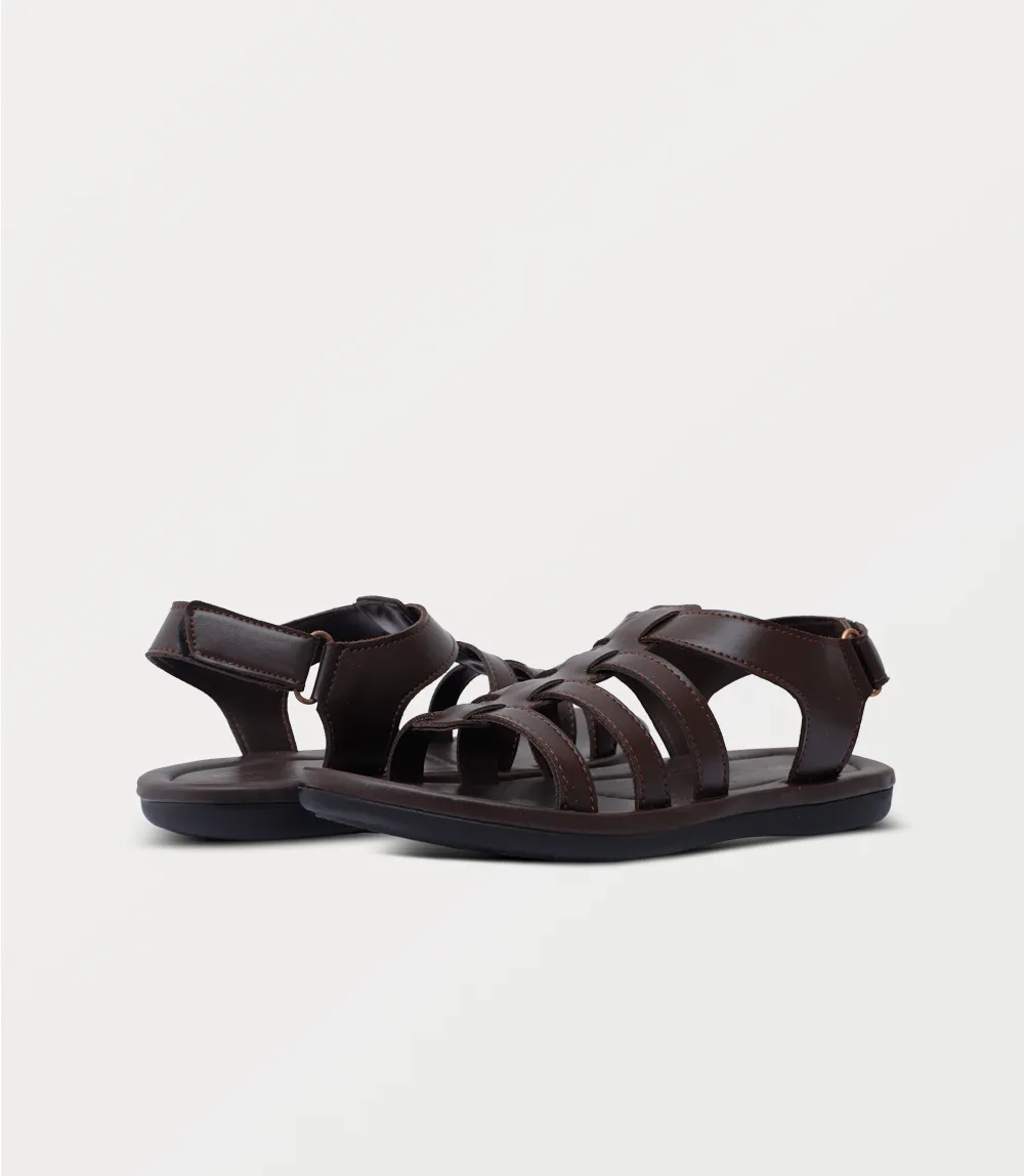 BM6828-ESPRESSO-Men Sandal