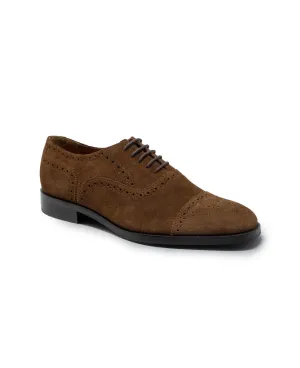 Brown Suede Brogues