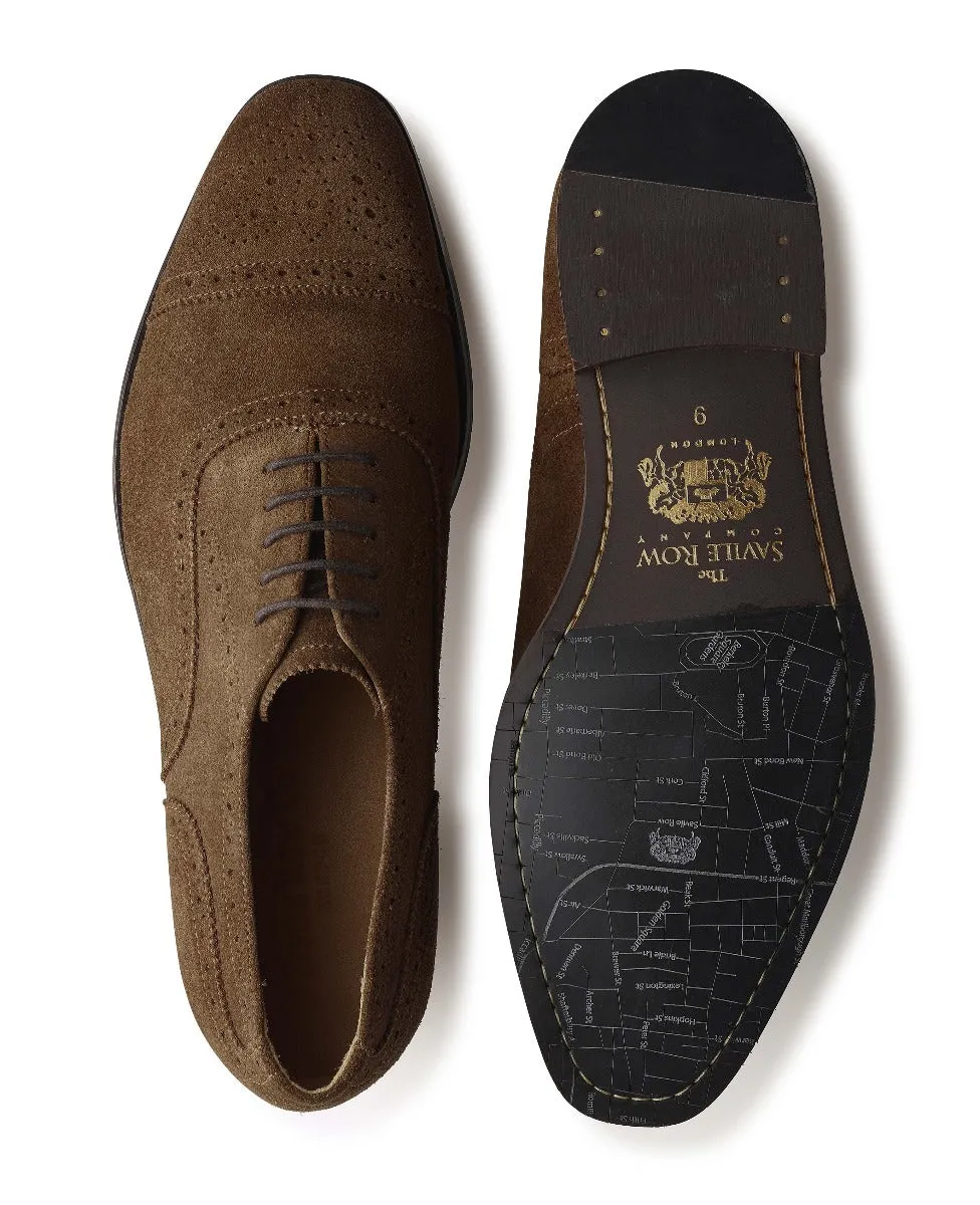 Brown Suede Brogues