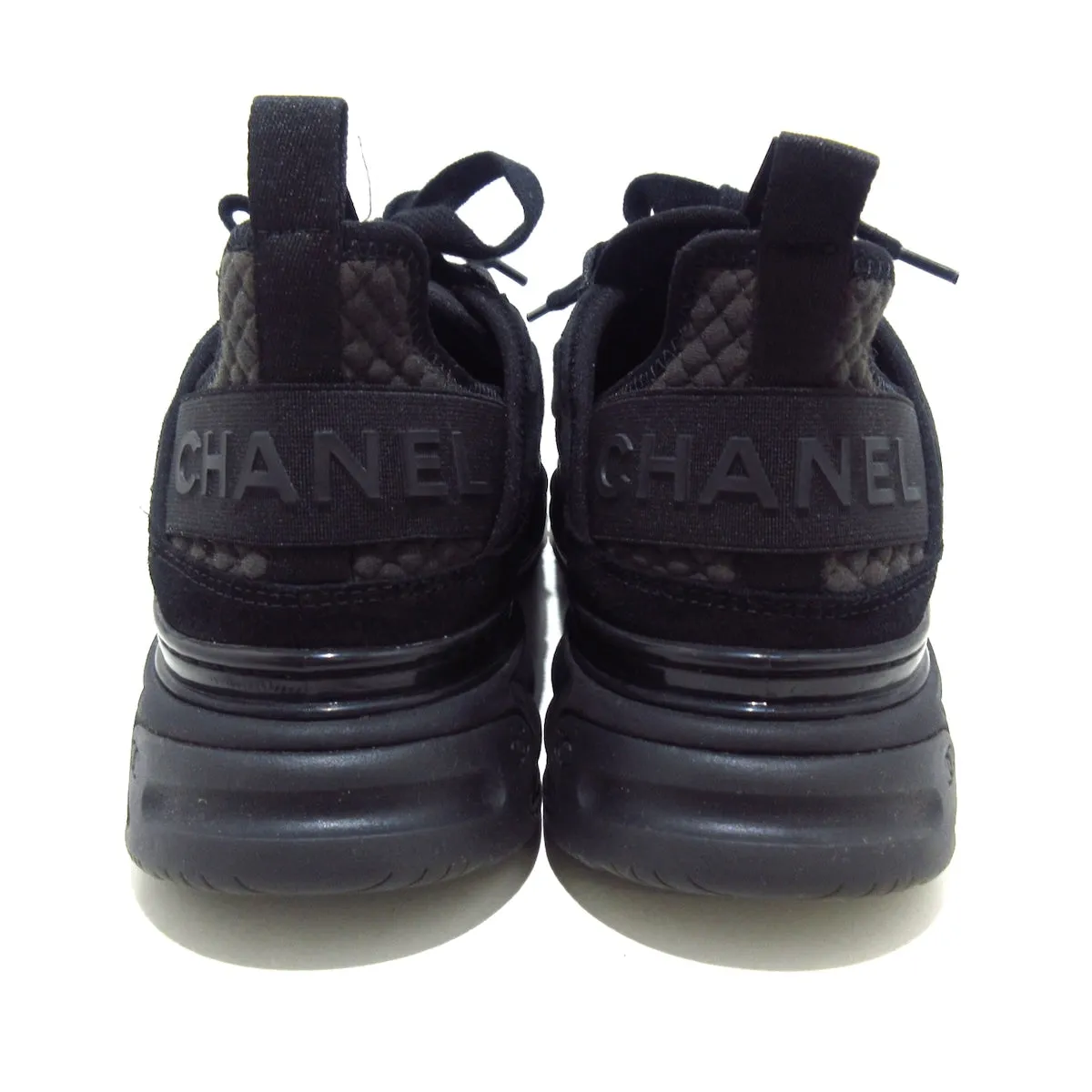 Chanel Black Trainers 40