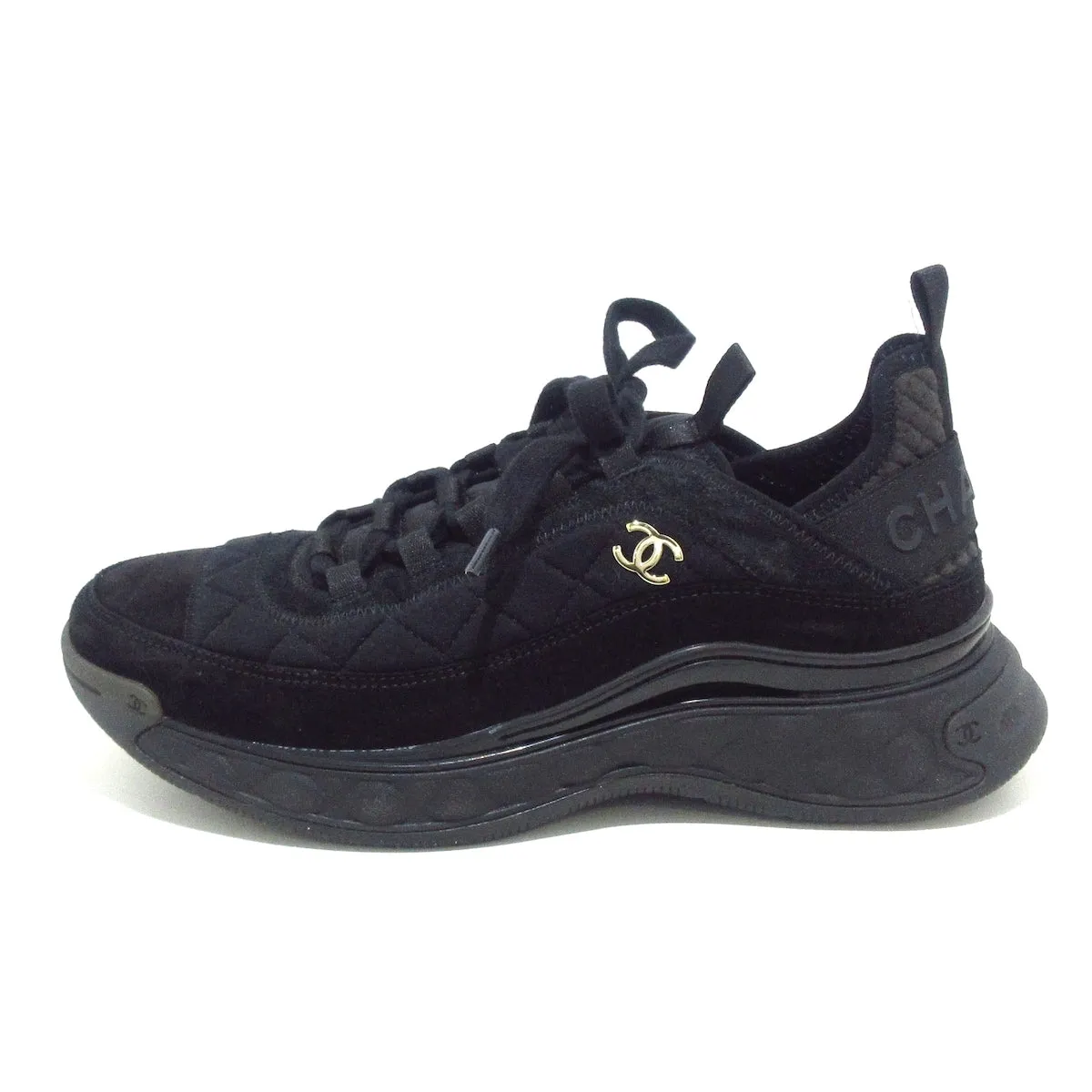 Chanel Black Trainers 40