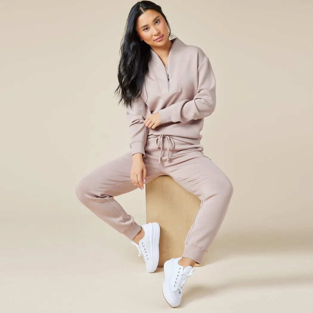 DreamTech 1/4 Zip Jogger Set