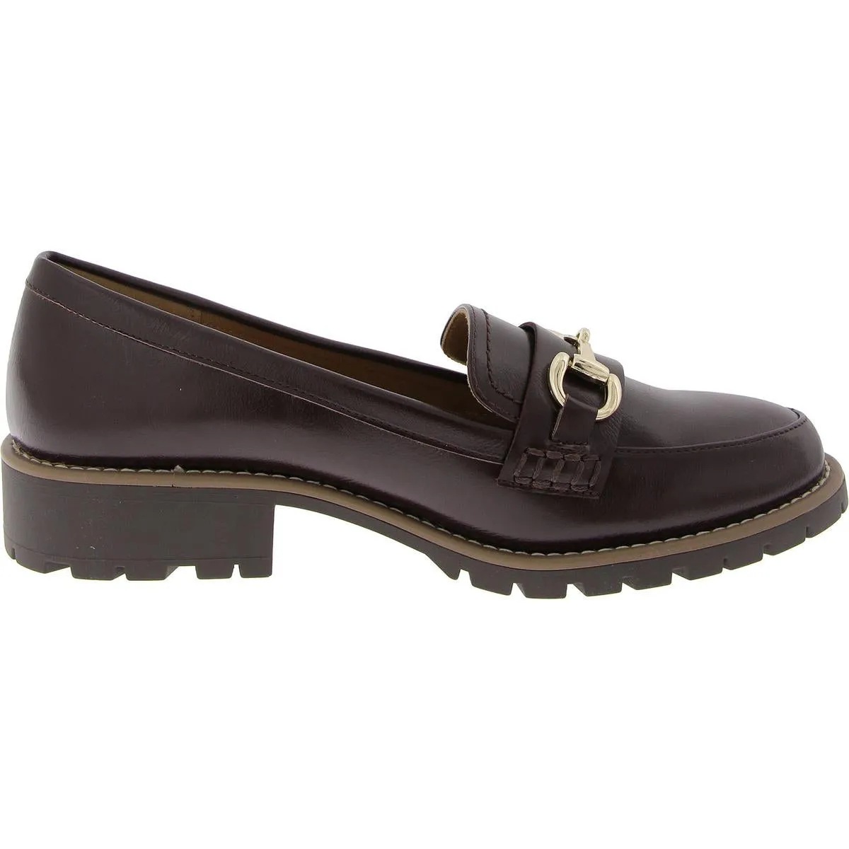DV By Dolce Vita Womens Celeste Faux Leather Slip On Loafers