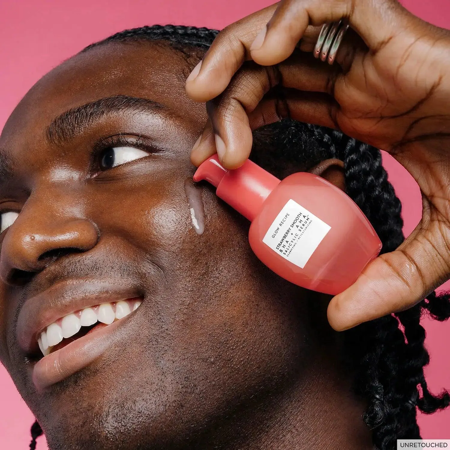 GLOW RECIPE Strawberry Smooth BHA AHA Salicylic Serum 30ml