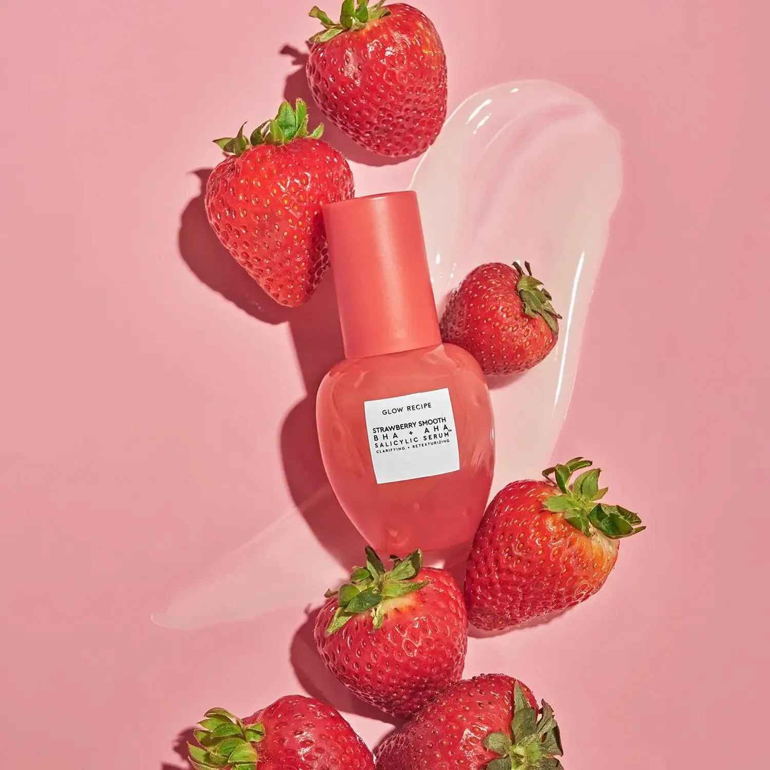 GLOW RECIPE Strawberry Smooth BHA AHA Salicylic Serum 30ml