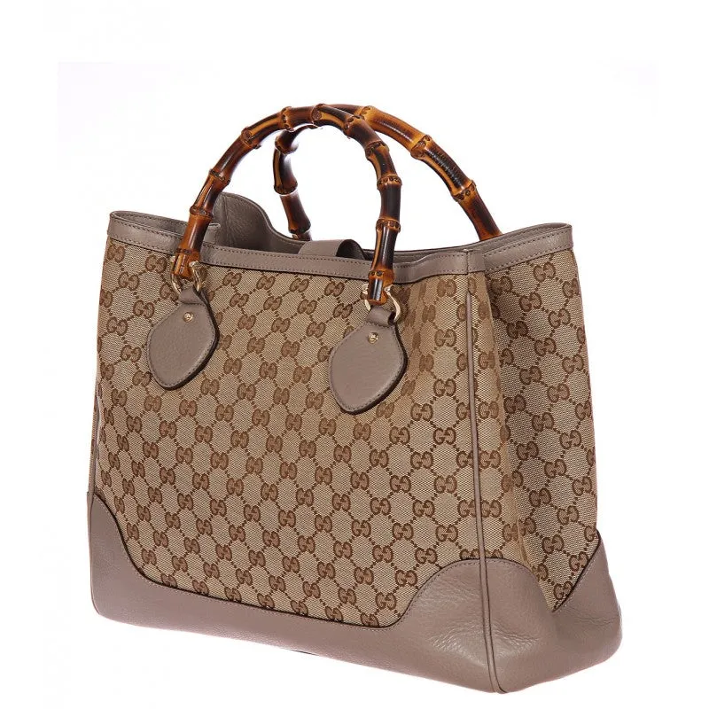 Gucci Borsa Diana original GG fabric tote bag