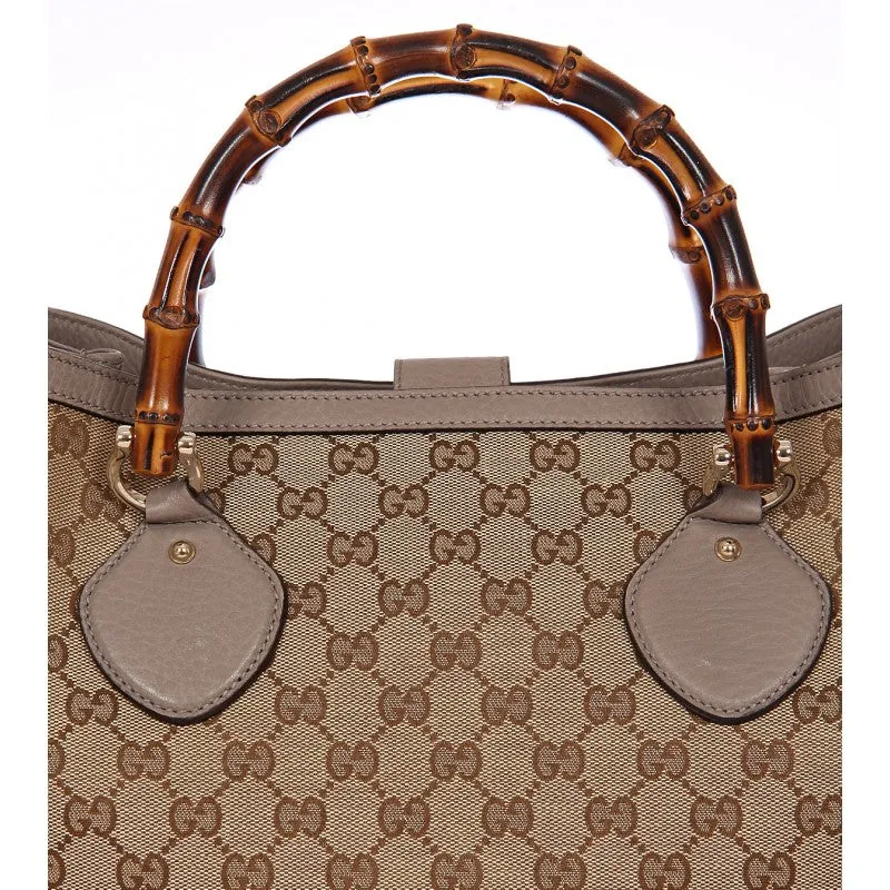 Gucci Borsa Diana original GG fabric tote bag