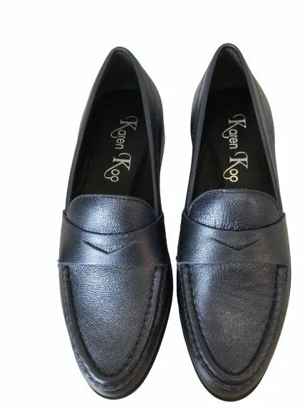 Karen Koo 63002BLU - Loafer