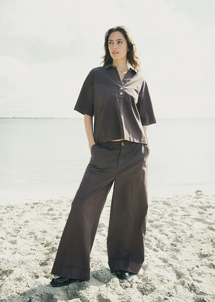 La Rouge Hanne Skjorte - Brown