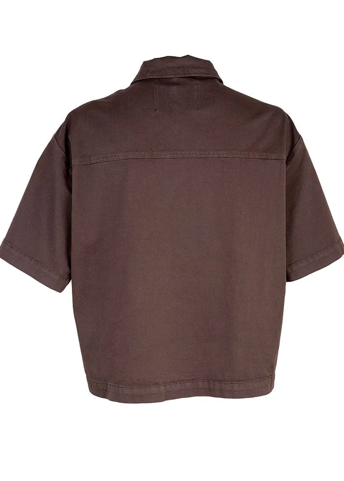 La Rouge Hanne Skjorte - Brown