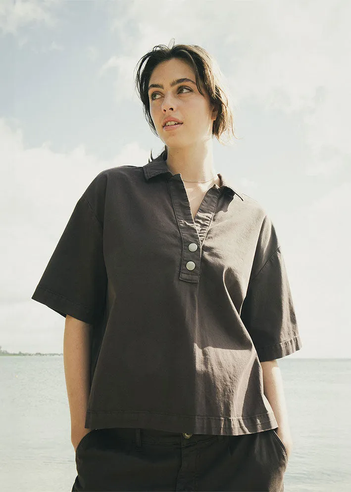 La Rouge Hanne Skjorte - Brown