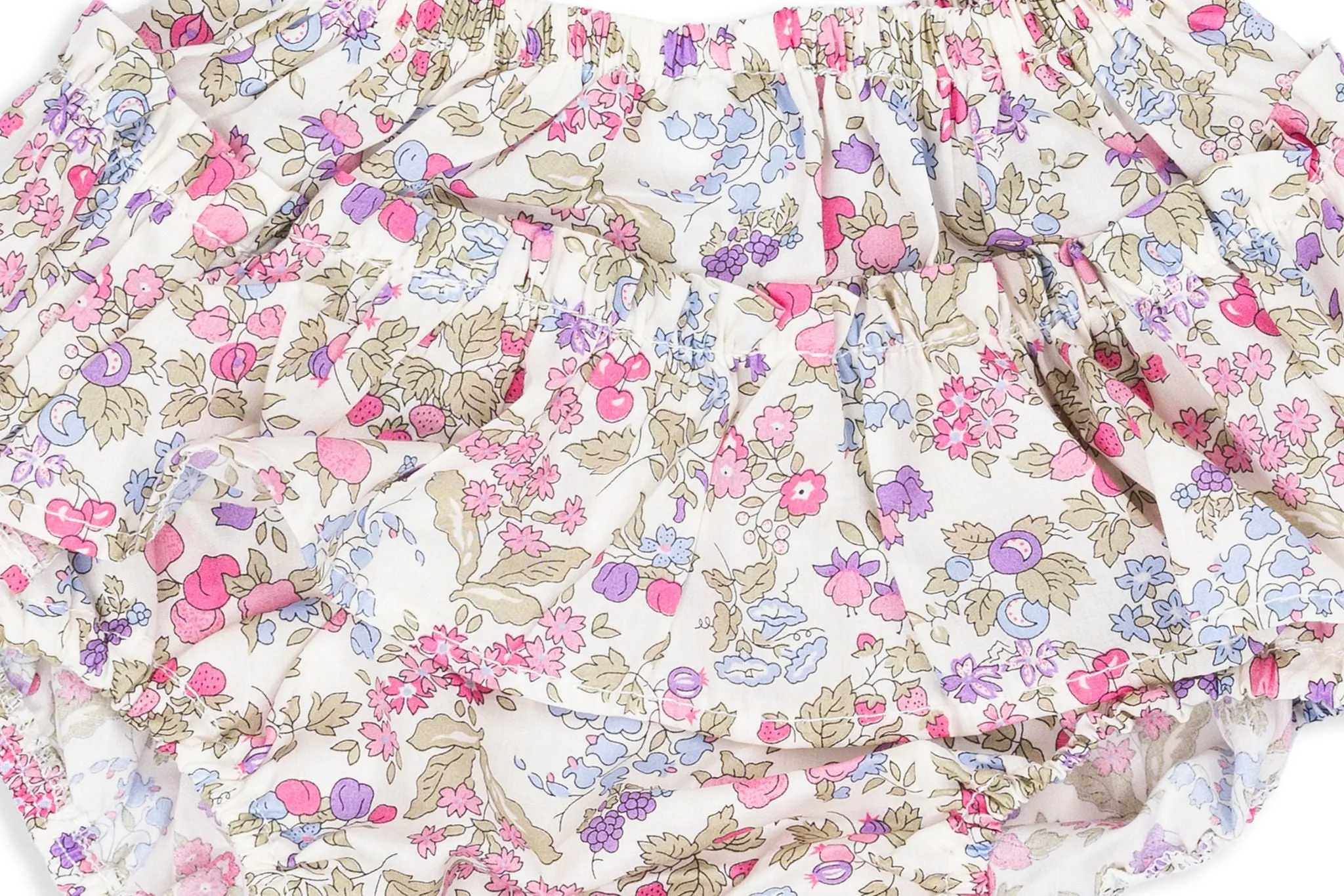 Liberty Floral Short Dress with Bloomers