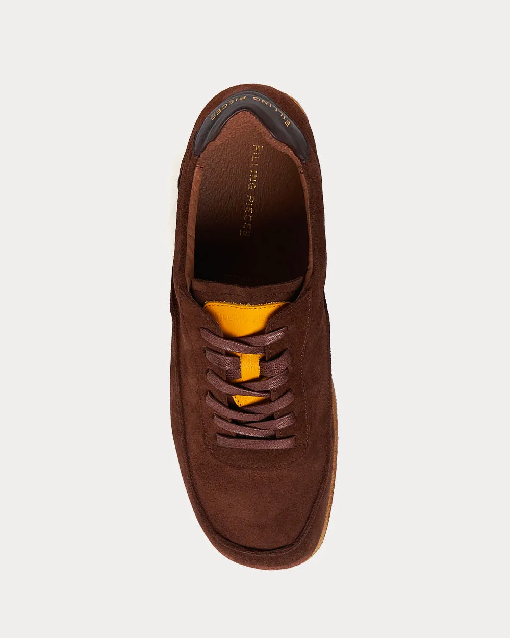 Mondo Crepe Brown Low Top Sneakers