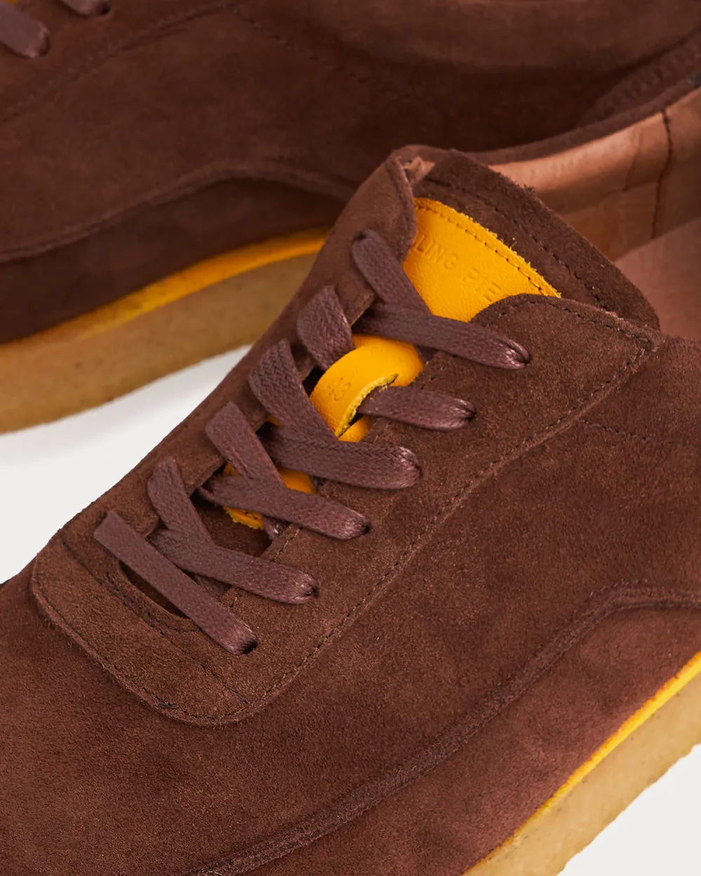 Mondo Crepe Brown Low Top Sneakers