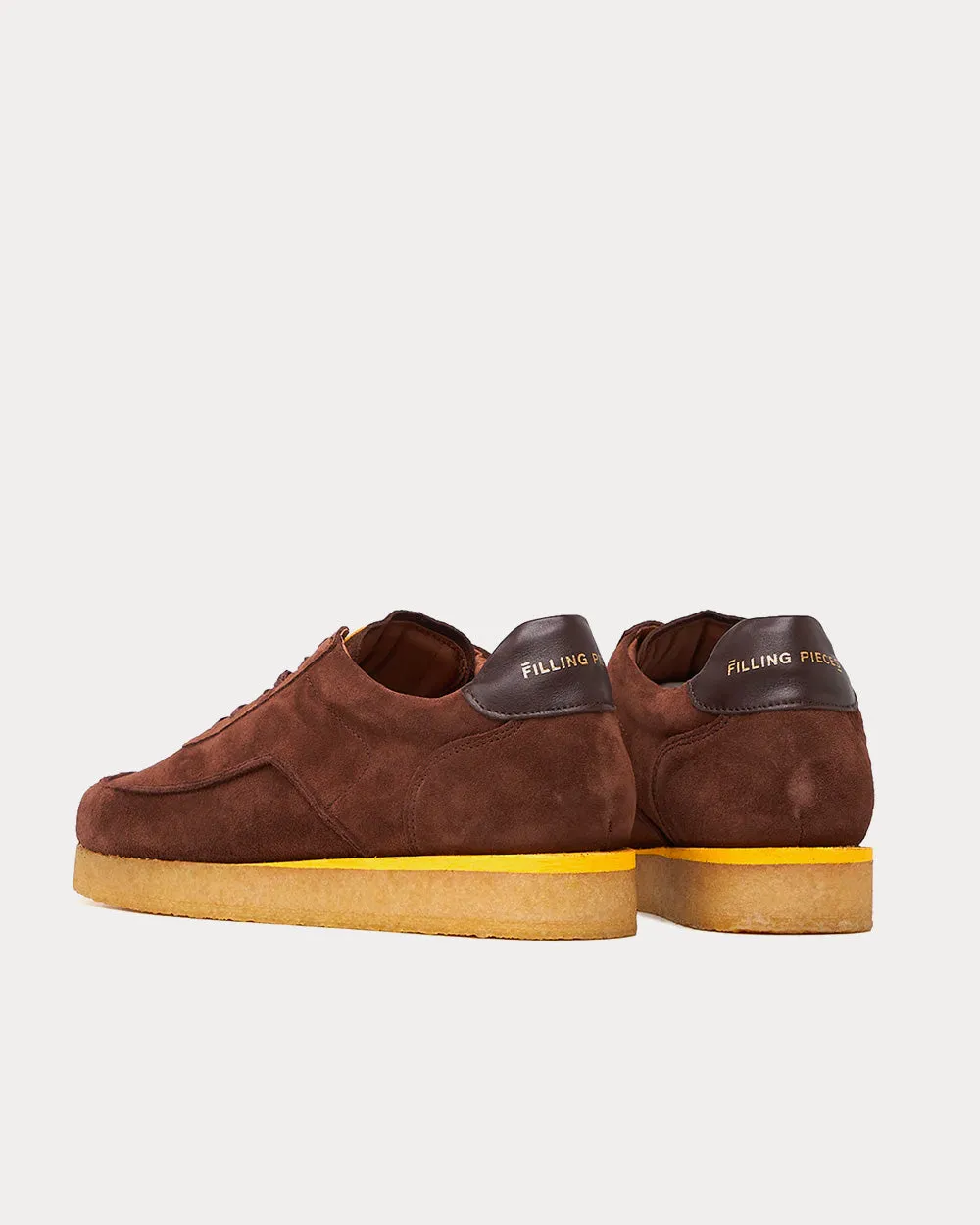 Mondo Crepe Brown Low Top Sneakers