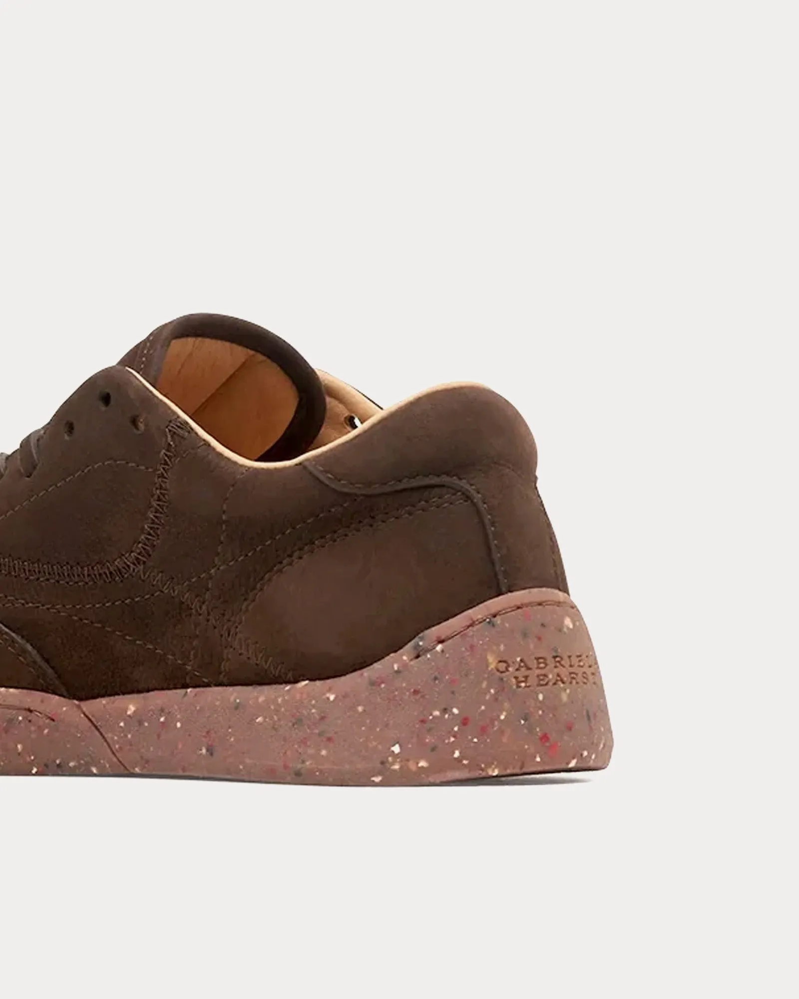 Ohio Nubuck Dark Chocolate Low Top Sneakers