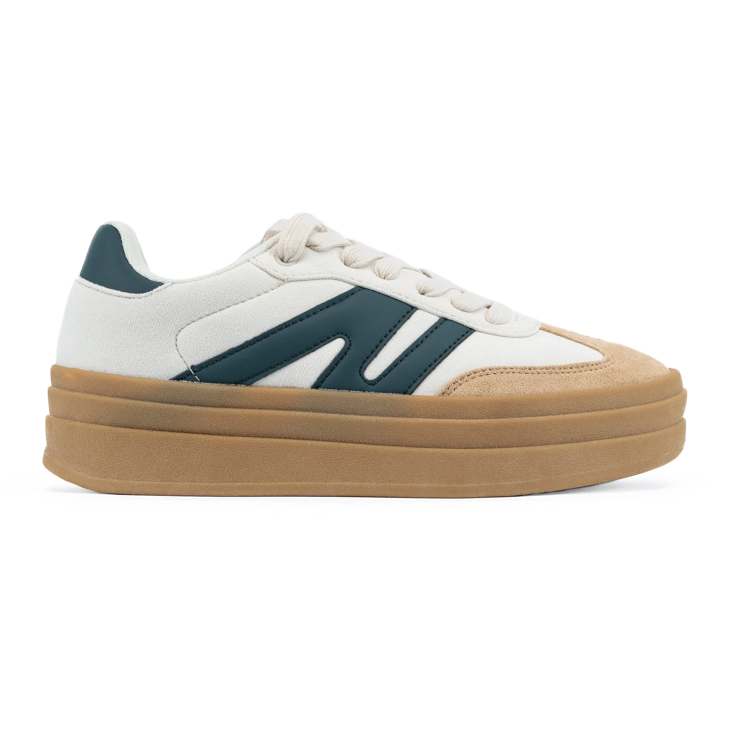 Pulse - Women's Lace-Up Platform Sneakers, Casual Footwear with a Bold Look, Ideal for Comfortable & Trendy Outfits