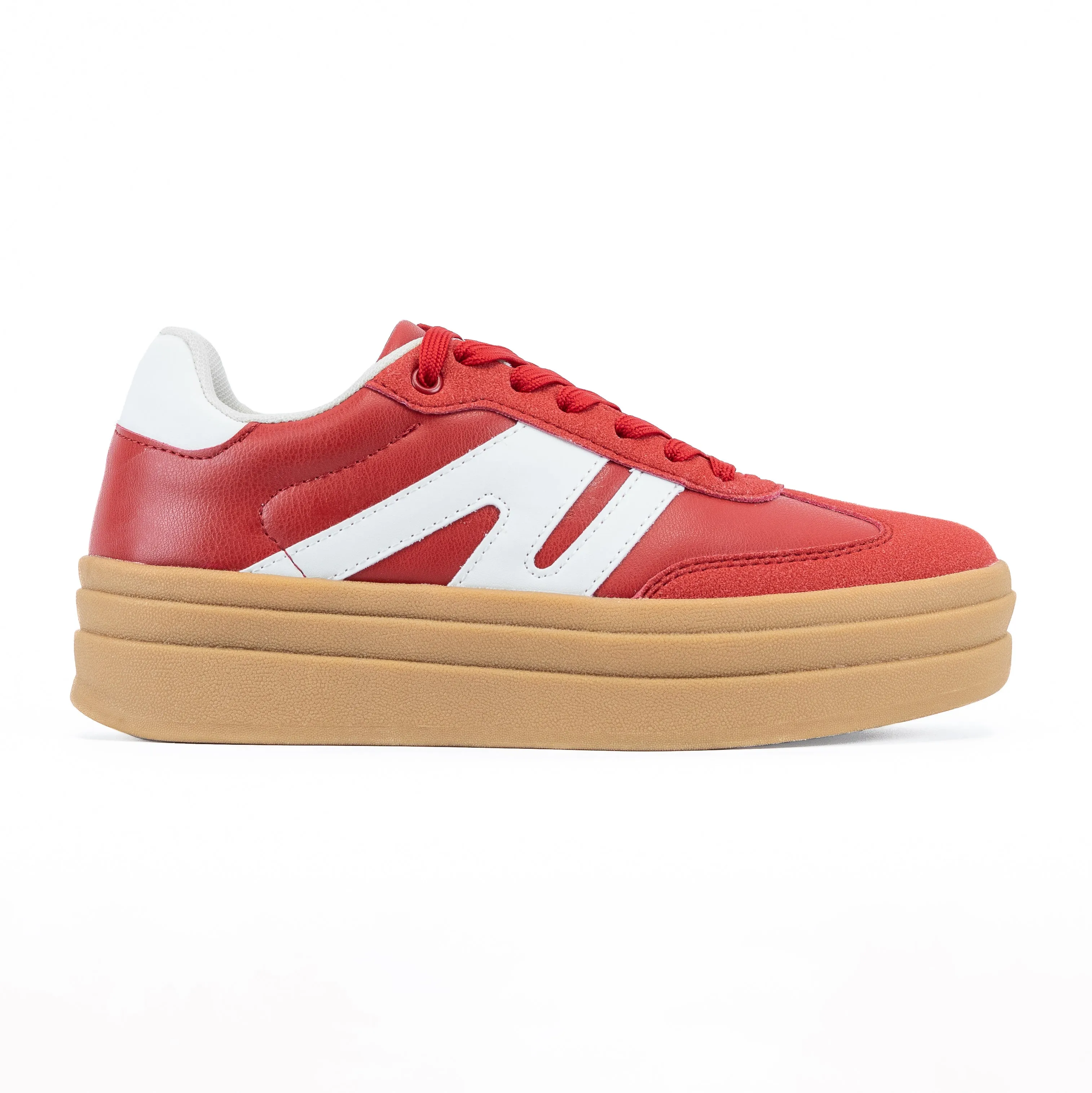 Pulse - Women's Lace-Up Platform Sneakers, Casual Footwear with a Bold Look, Ideal for Comfortable & Trendy Outfits