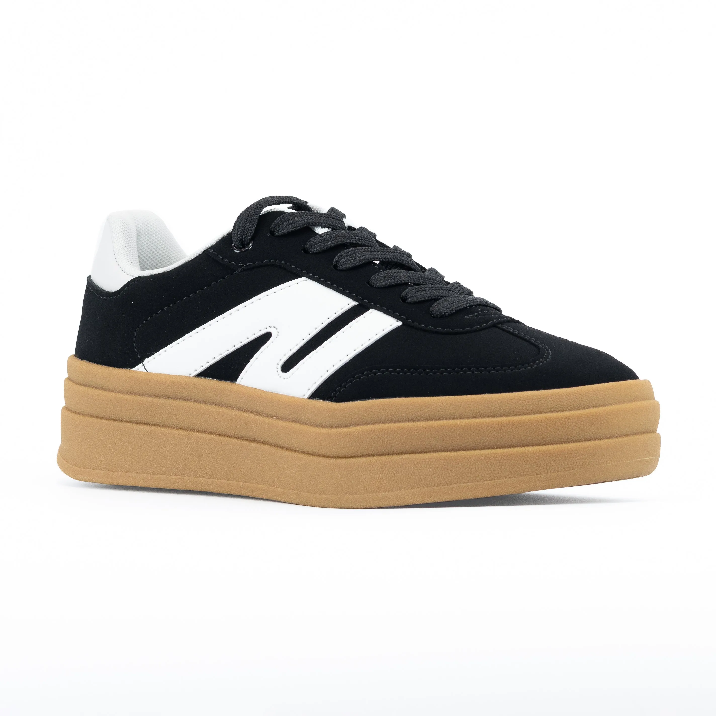 Pulse - Women's Lace-Up Platform Sneakers, Casual Footwear with a Bold Look, Ideal for Comfortable & Trendy Outfits