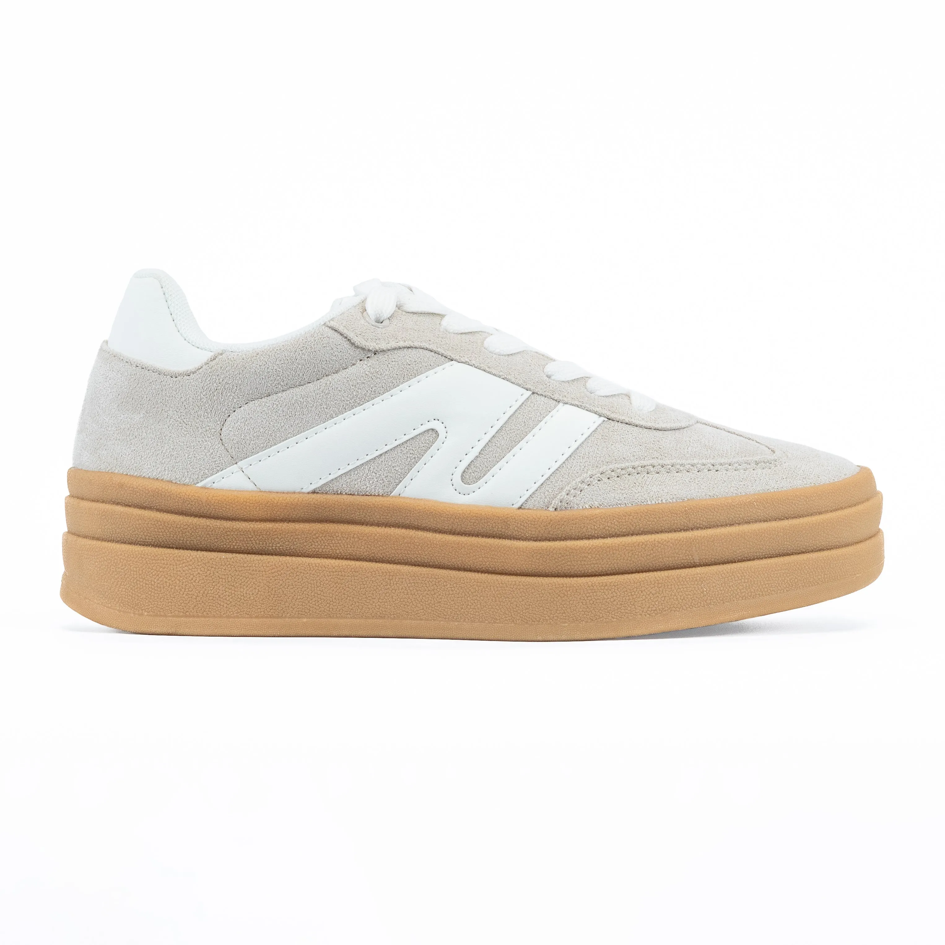 Pulse - Women's Lace-Up Platform Sneakers, Casual Footwear with a Bold Look, Ideal for Comfortable & Trendy Outfits