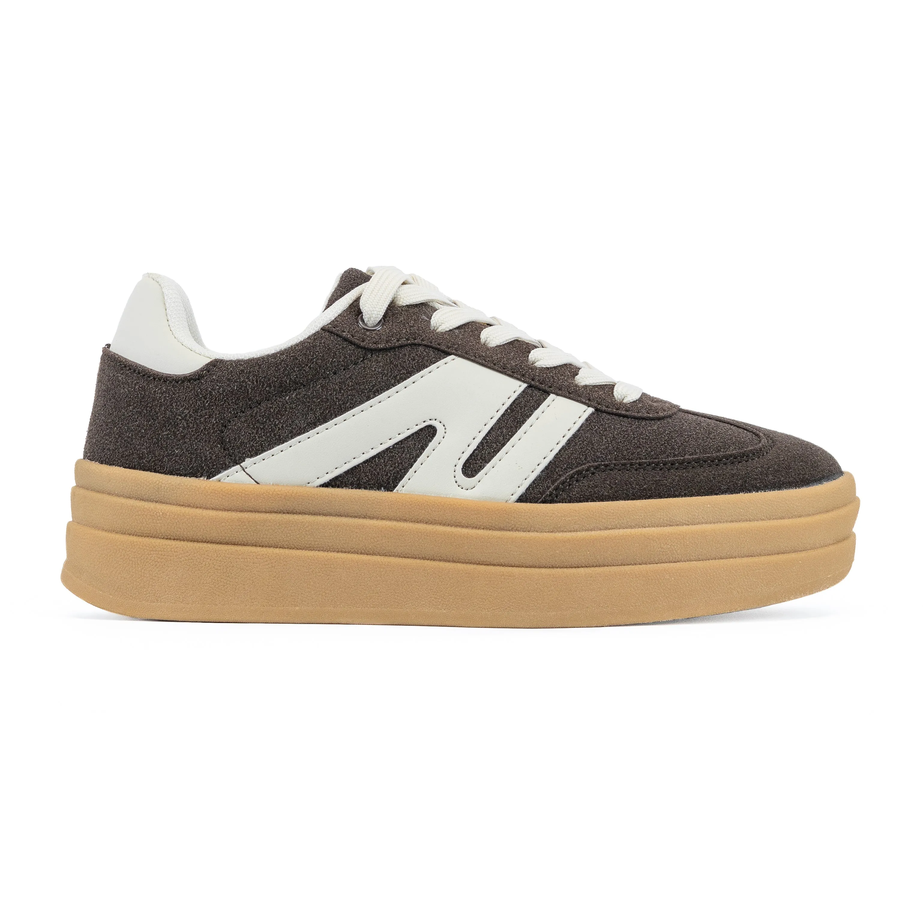 Pulse - Women's Lace-Up Platform Sneakers, Casual Footwear with a Bold Look, Ideal for Comfortable & Trendy Outfits
