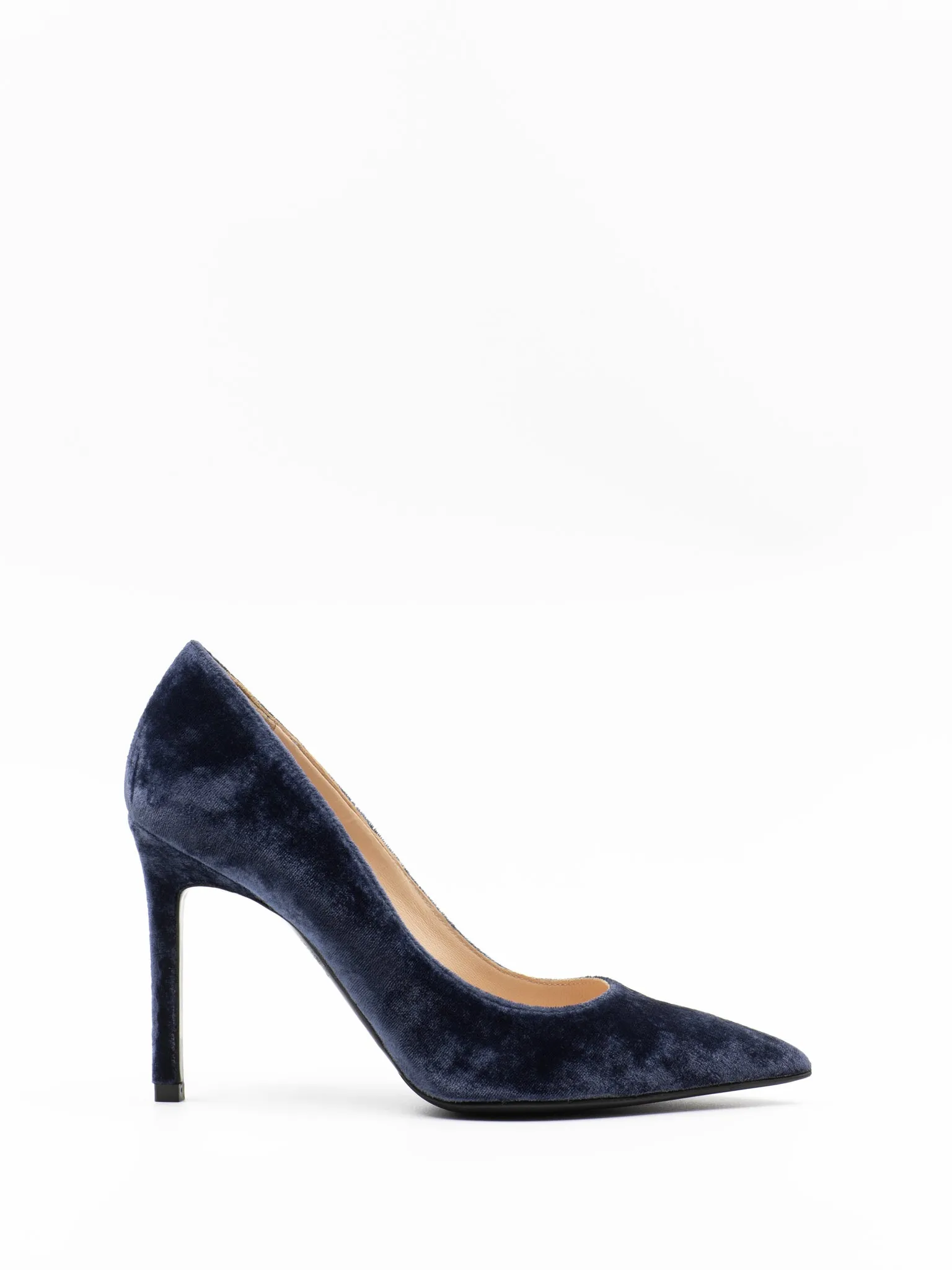 Pumps10 in navy velvet
