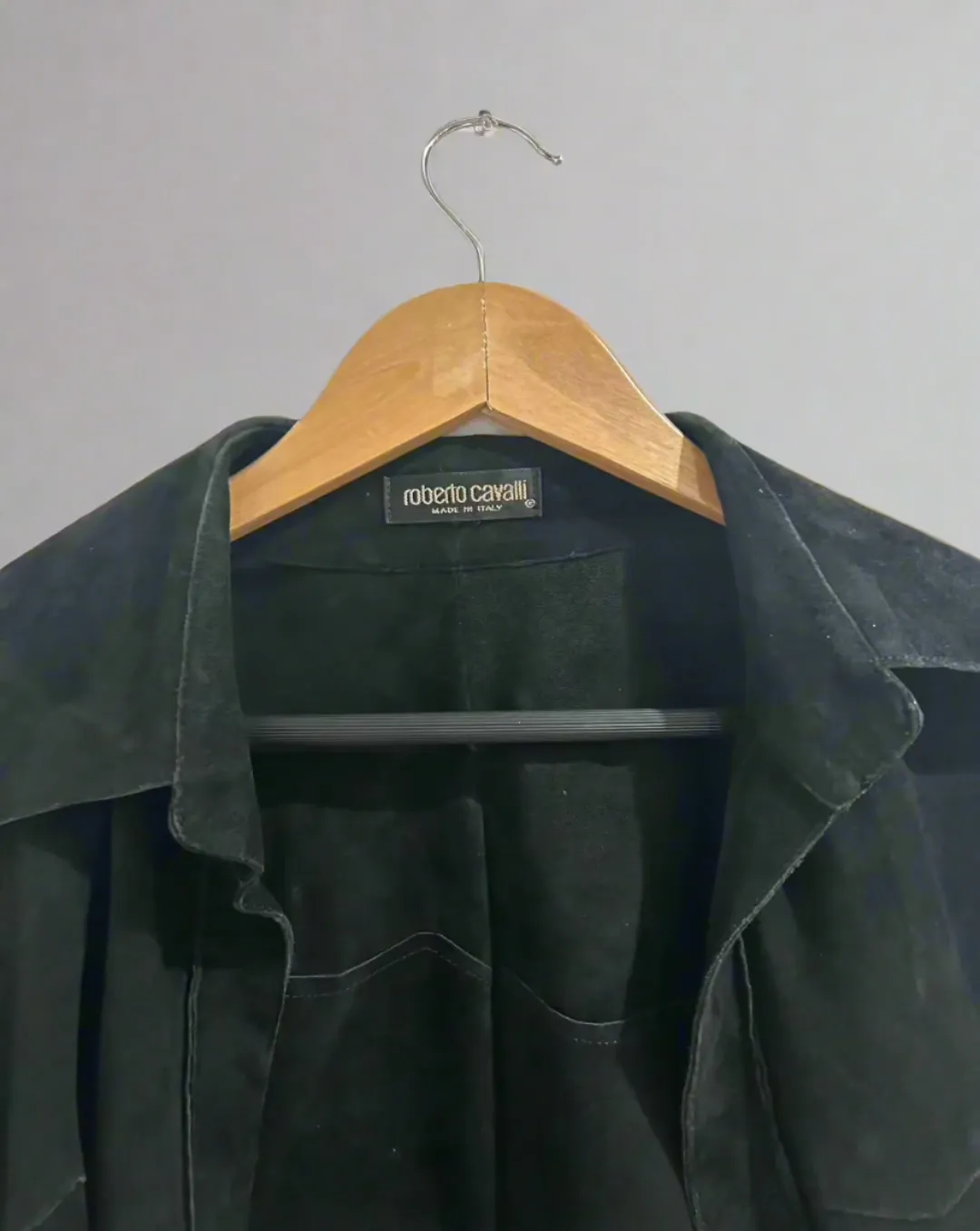 Roberto Cavalli Suede 1999 Fall Winter Jacket