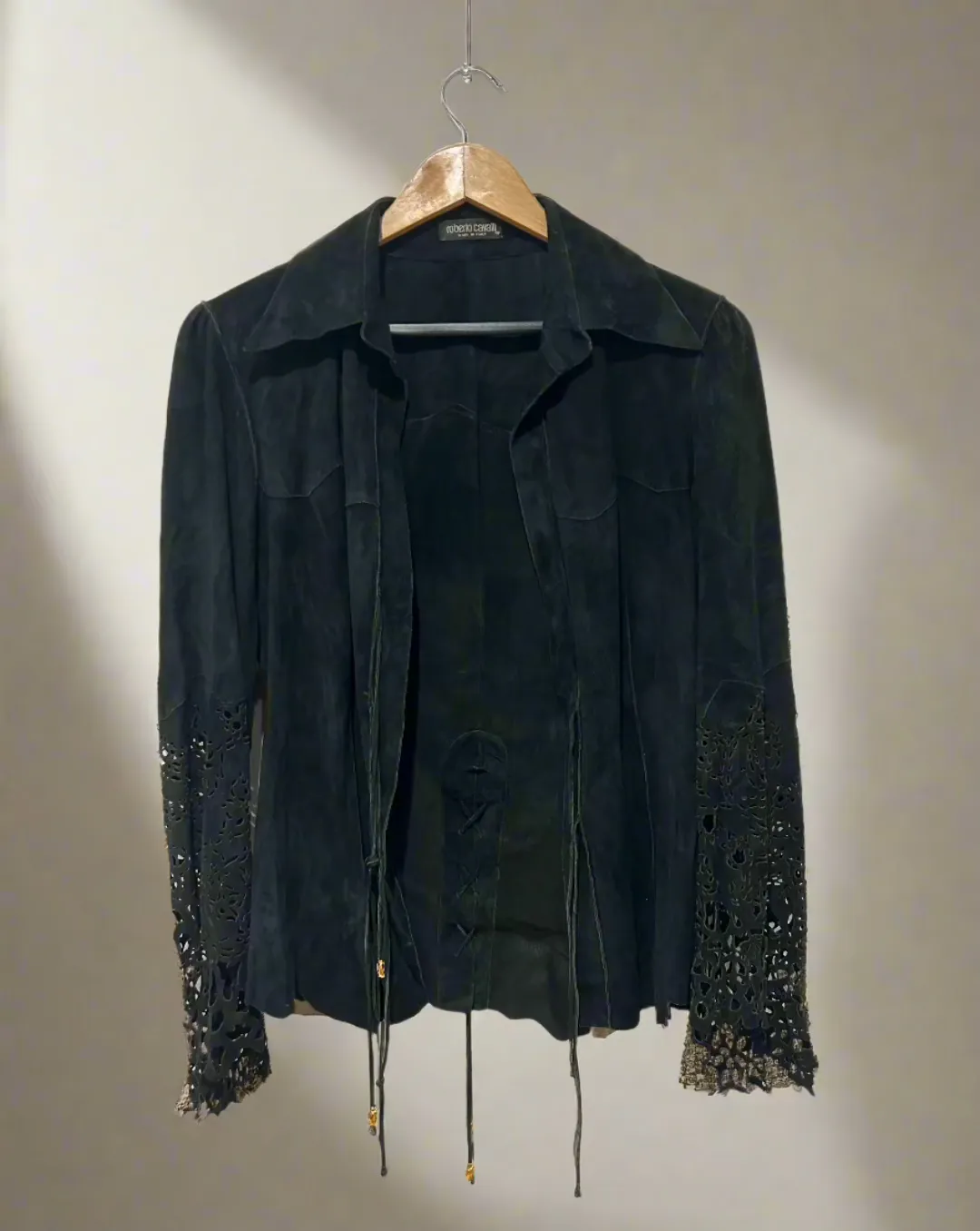 Roberto Cavalli Suede 1999 Fall Winter Jacket