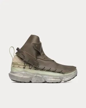 Skor Bleached Sand / Alfalfa / Slate Green High Top Sneakers