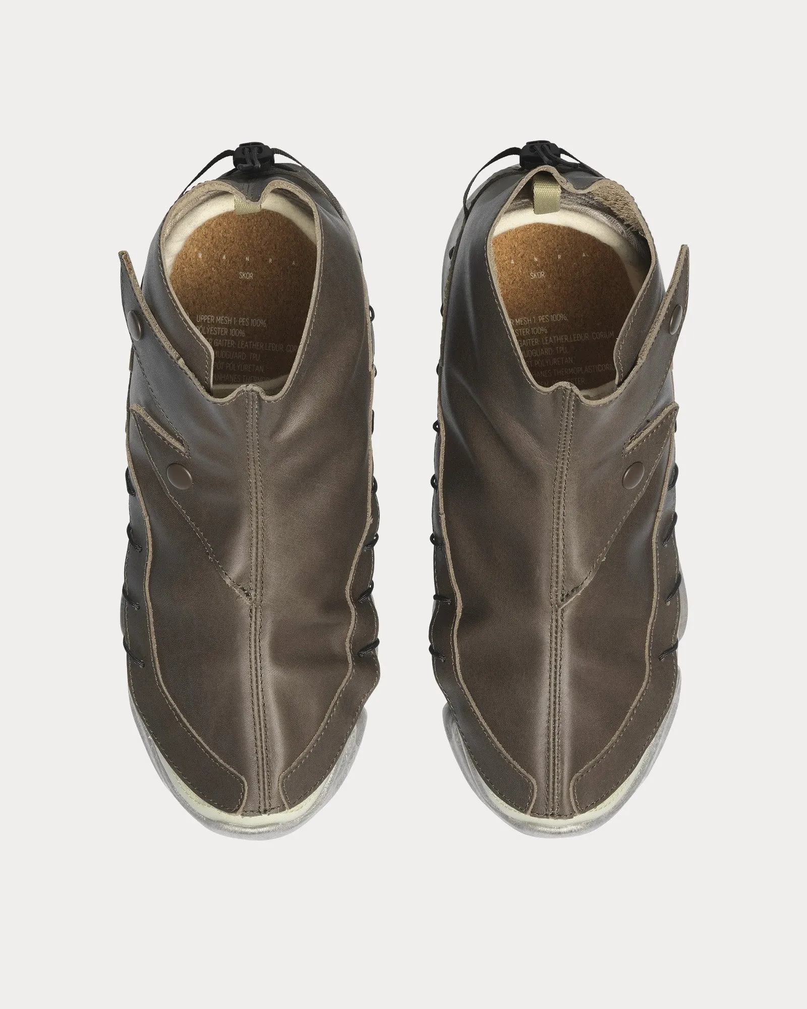 Skor Bleached Sand / Alfalfa / Slate Green High Top Sneakers