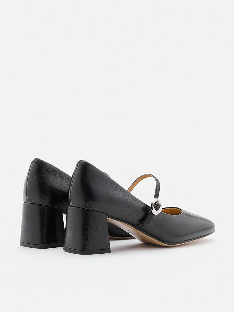 Tasha Block Heel Mary Janes