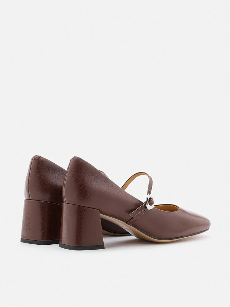 Tasha Block Heel Mary Janes