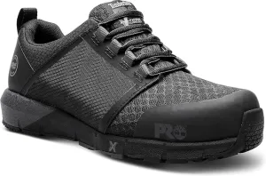 Timberland Pro Women's Black Radius Composite Toe Lace Up Work Sneaker