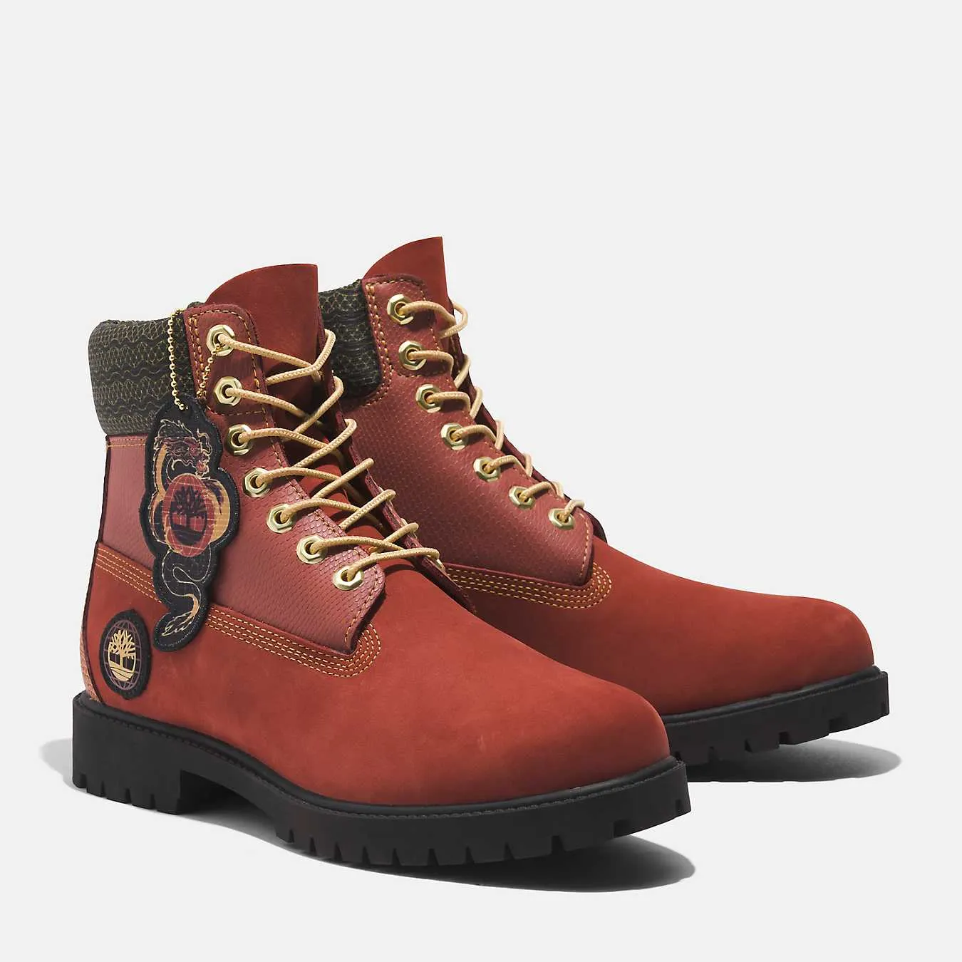 TIMBERLNAD Heritage 6" Lace Up Mens Boots