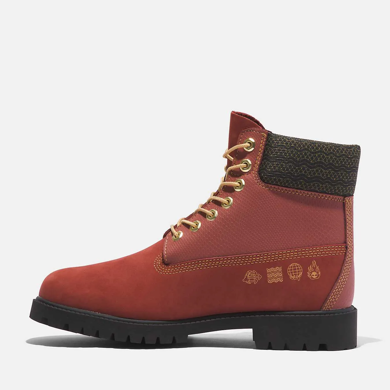 TIMBERLNAD Heritage 6" Lace Up Mens Boots