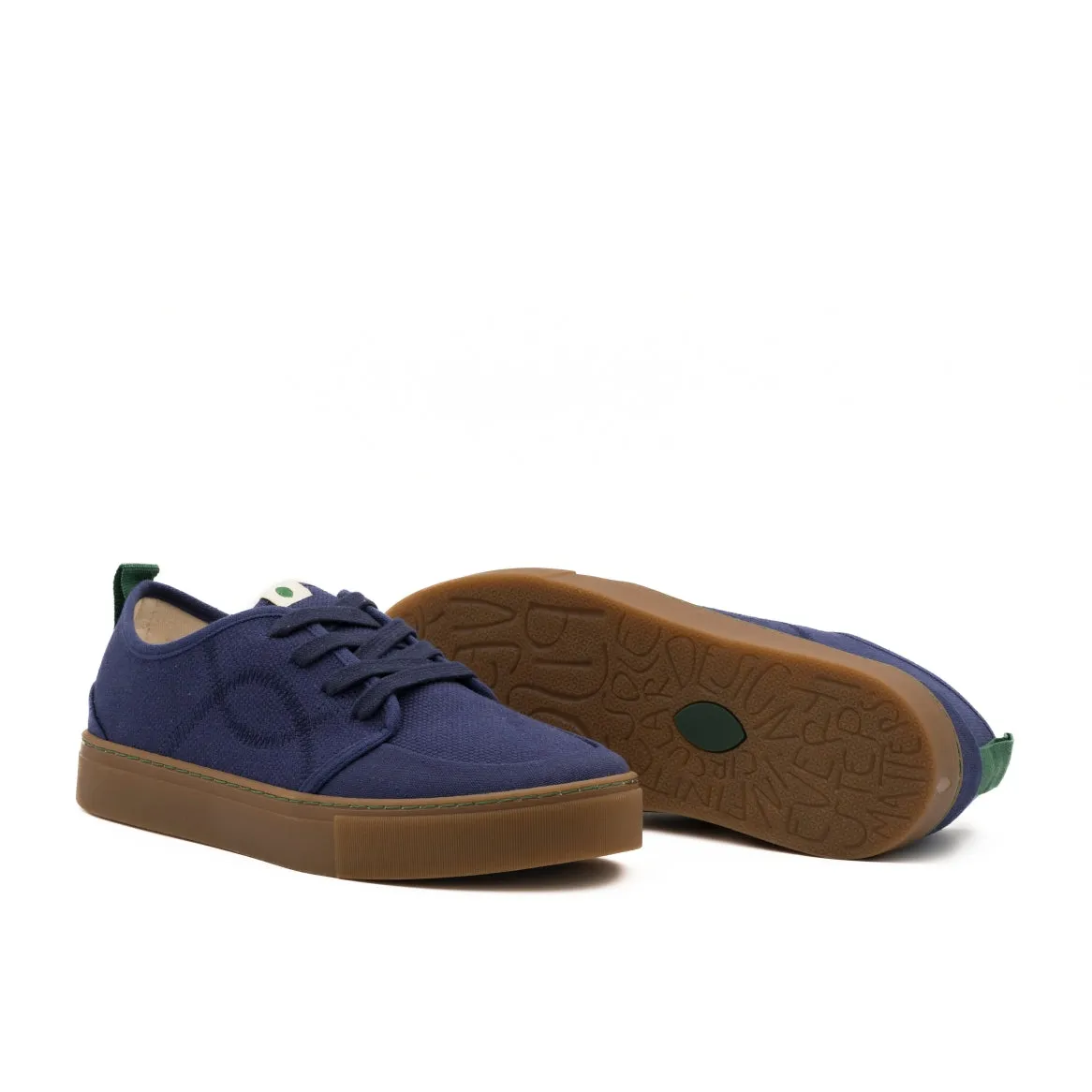 Vegan sneaker marine TAG029