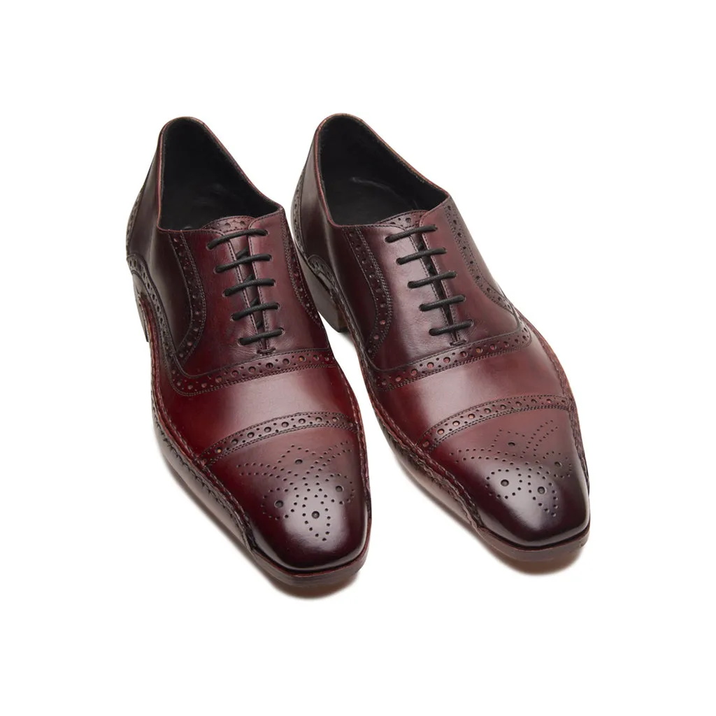 Zanobi, Capatoe Oxford - Bordeaux Patina | Opanka Construction | Contemporary Classics